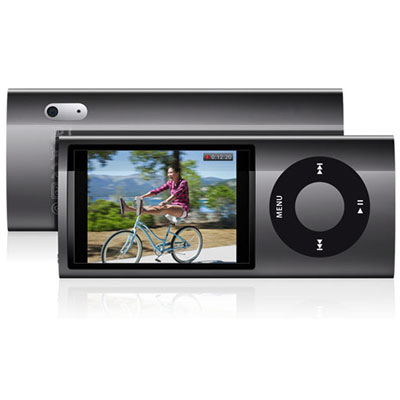 Apple iPod Nano 8GB 5th Gen. MP3 Player + Camera Black