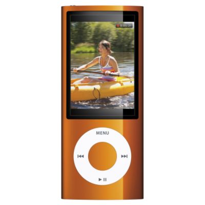Apple iPod Nano 8GB 5th Gen. MP3 Player Camera Orange