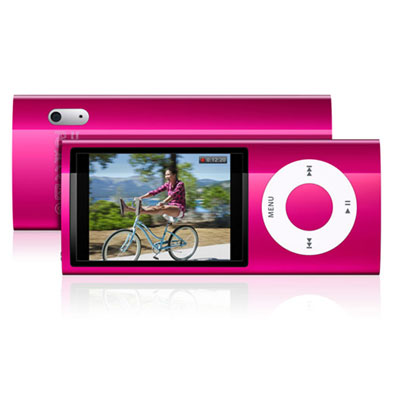 Apple iPod Nano 8GB 5th Gen. MP3 Player + Camera Pink