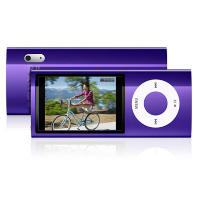 Apple iPod Nano 8GB 5th Gen. MP3 Player Camera Purple