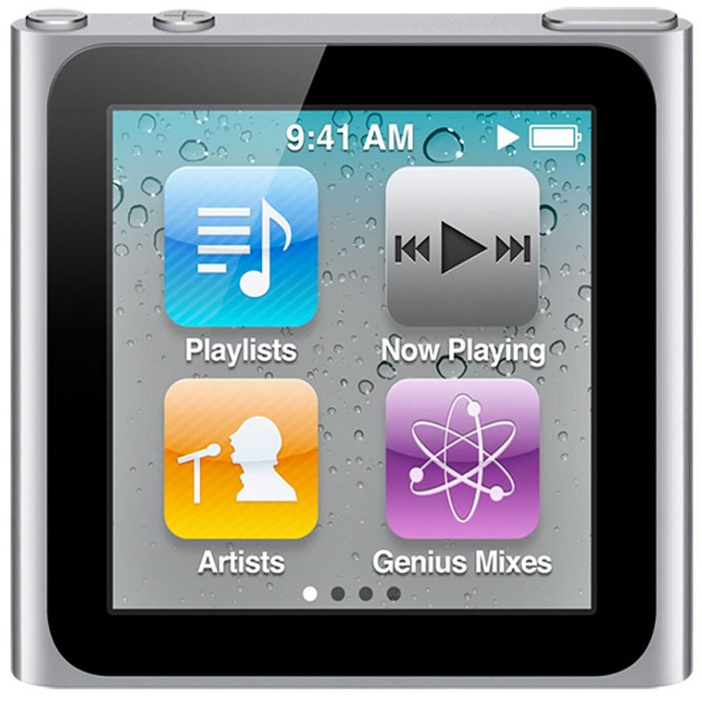 Apple iPod Nano 8GB 6G MP3 Player - Silver