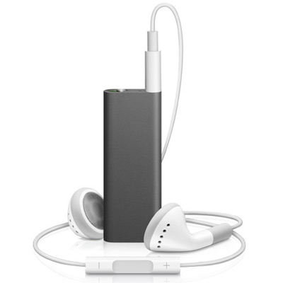 Apple iPod Shuffle 2GB 3rd Gen Tiny MP3 Player Black