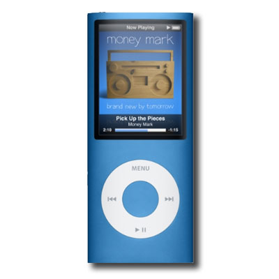 Apple iPod Video Nano 8GB 4th Gen. MP3 Player - Blue