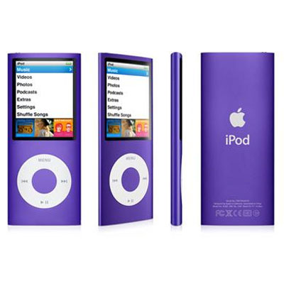 Apple iPod Video Nano 8GB 4th Gen. MP3 Player - Purple