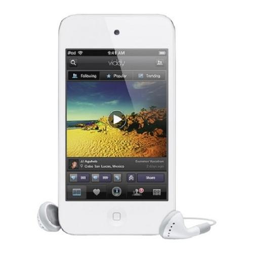    Player on Apple Ipod Touch 32gb 4g Mp3 Player White Photo