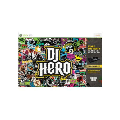 DJ Hero Bundle with Turntable-Xbox 360
