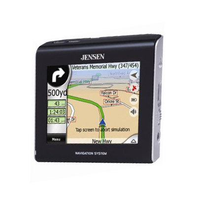 Jensen NVX-225 3.5-Inch Portable GPS Navigator