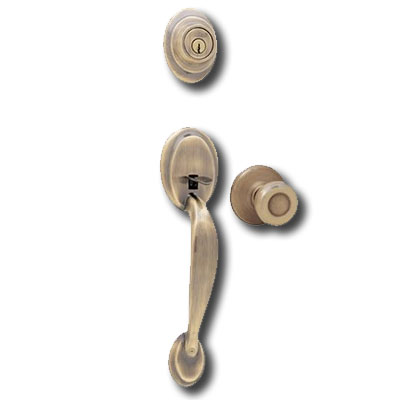 Kwikset 687DAxT 5 CP Dakota Lever Combo