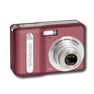 Polaroid i733 7MP 3x Opt. Digital Camera - Pink