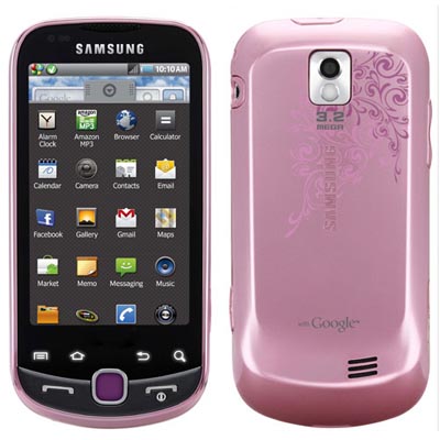 Samsung Intercept m910 Mobile Phone Pink - Sprint