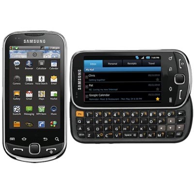 Samsung Intercept m910 Mobile Phone Black - Sprint