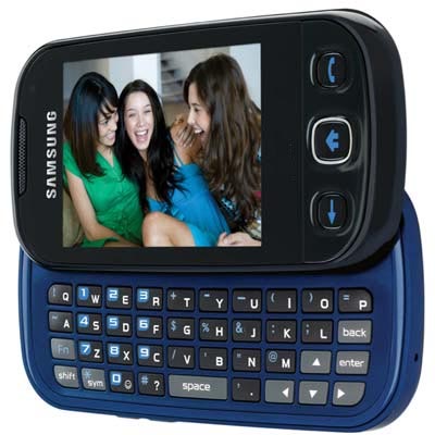 Samsung Seek M350 Phone Cool Blue - Sprint