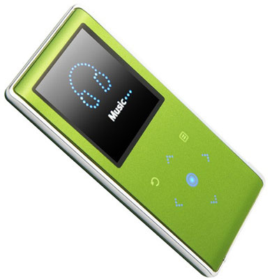 Samsung YP-K3 2GB Tiny Thin OLED MP3 Player - Green