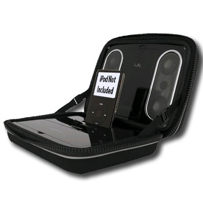 Sonic Impact i-Fusion Foldable Sleek iPod MP3 Speakers
