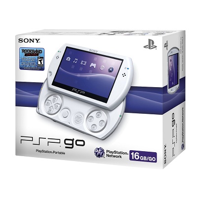 Sony Psp Go Pspgo 16gb Handheld Video Game System White